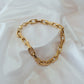 @AuralysJewelry Chrislène Link Chain Bracelet
