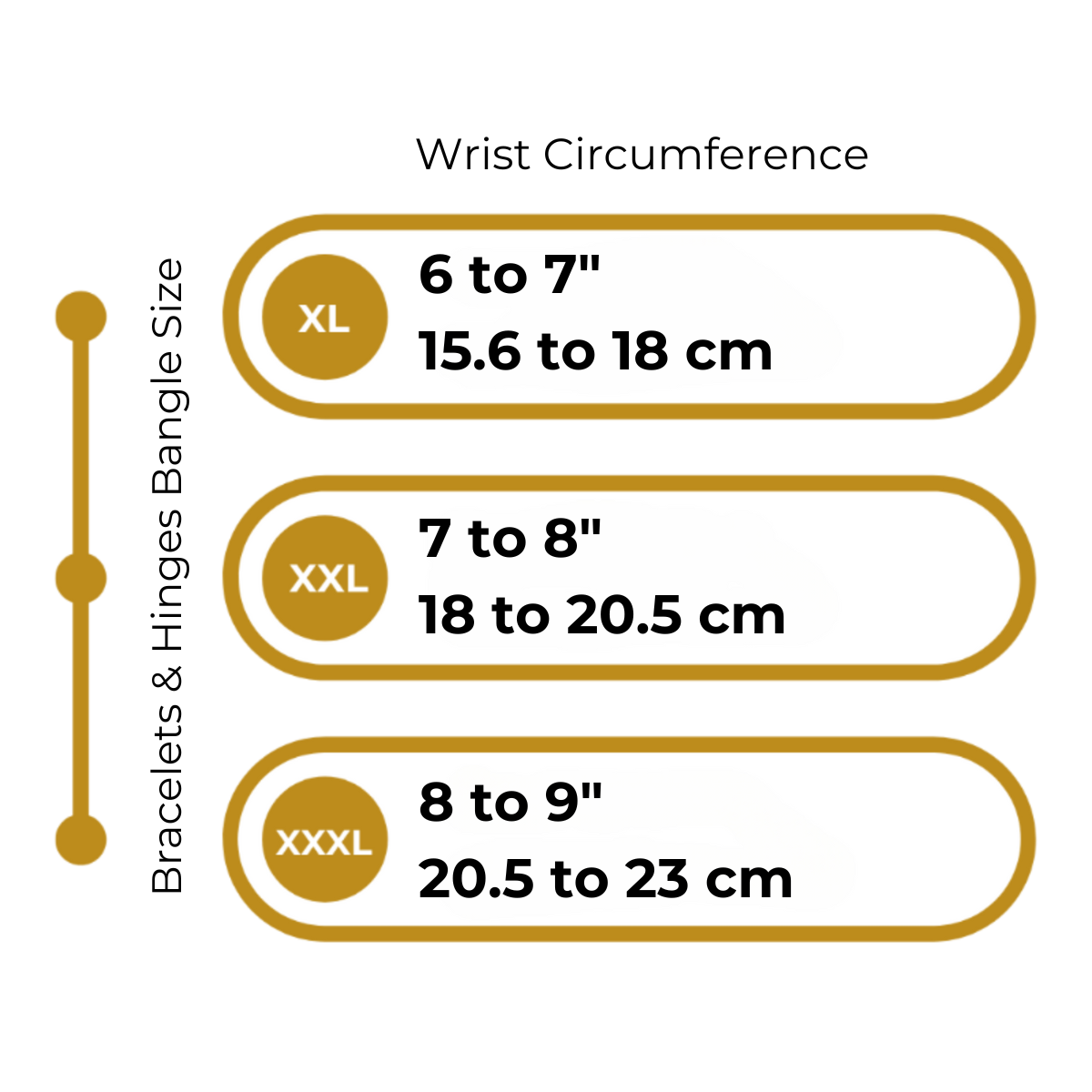 Auralys Bracelet Size Guide