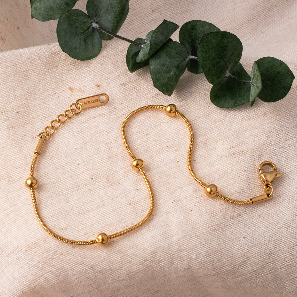 Chloe chain with beads bracelet