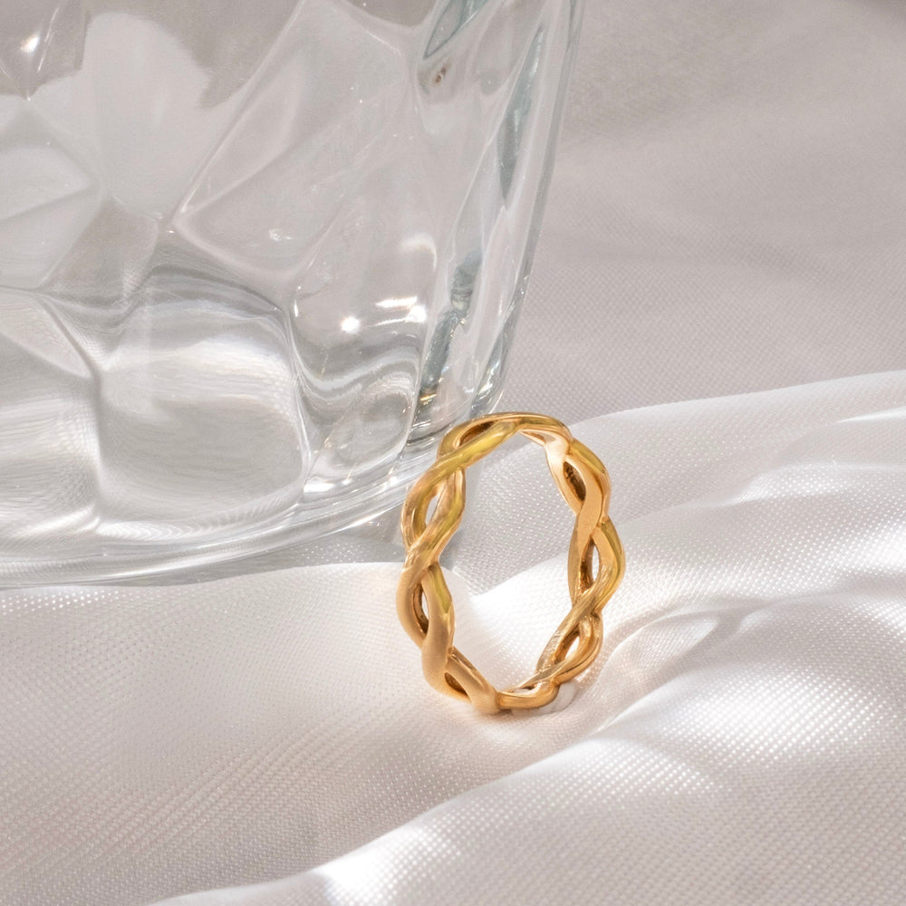 Clementine Infinity Ring