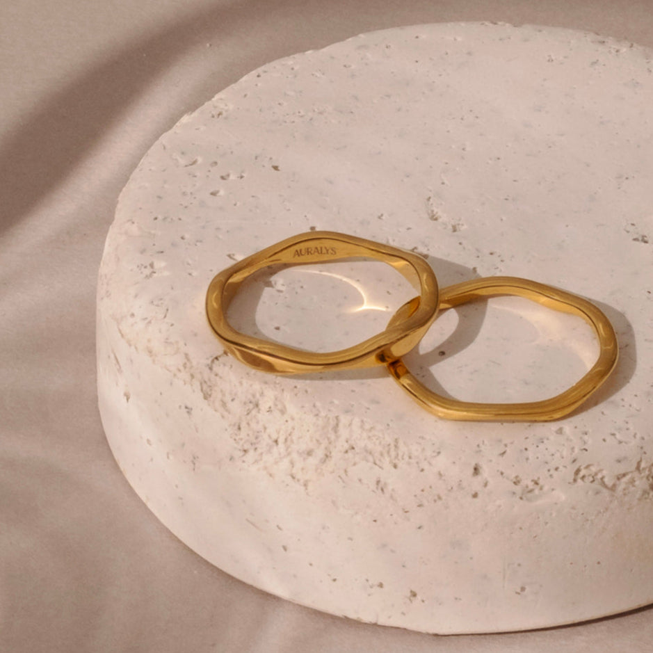 Maya double tides ring